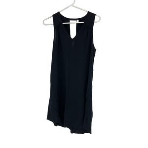 Margaret O Leary Black Sleeveless Knee Length Dress S